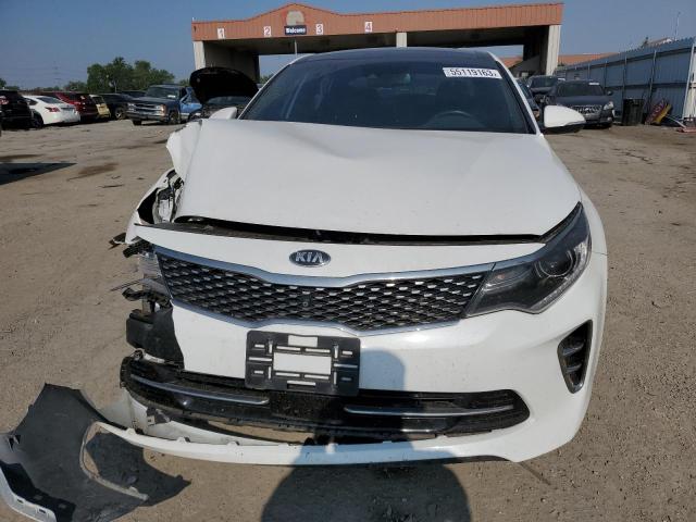 5XXGV4L23GG094078 - 2016 KIA OPTIMA SXL WHITE photo 5