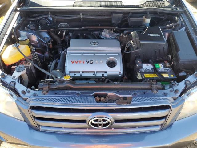 JTEGP21A270143597 - 2007 TOYOTA HIGHLANDER SPORT BLUE photo 11