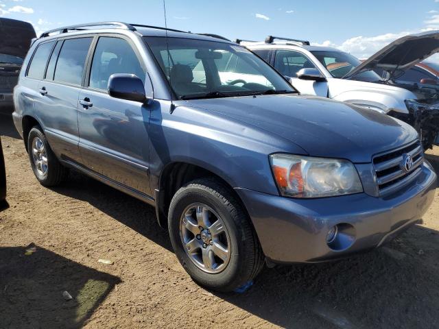 JTEGP21A270143597 - 2007 TOYOTA HIGHLANDER SPORT BLUE photo 4