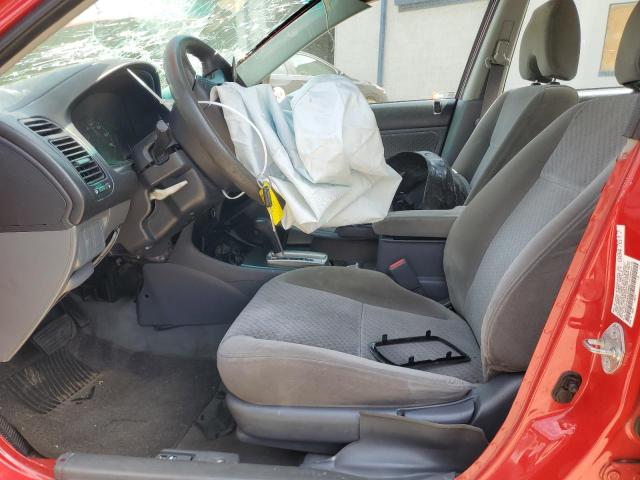 1HGES163X5L028984 - 2005 HONDA CIVIC DX VP RED photo 7