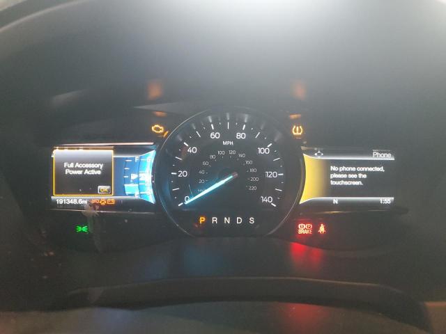 1FM5K7D85HGD11382 - 2017 FORD EXPLORER XLT BLUE photo 9