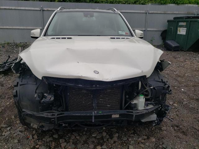 4JGDA5HB4DA259829 - 2013 MERCEDES-BENZ ML 350 4MATIC WHITE photo 5