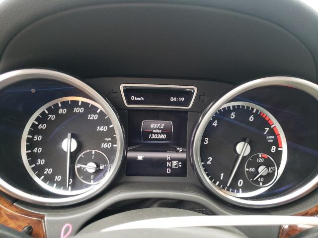 4JGDA5HB4DA259829 - 2013 MERCEDES-BENZ ML 350 4MATIC WHITE photo 9