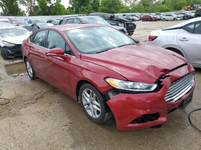 3FA6P0H73DR343727 - 2013 FORD FUSION SE RED photo 4