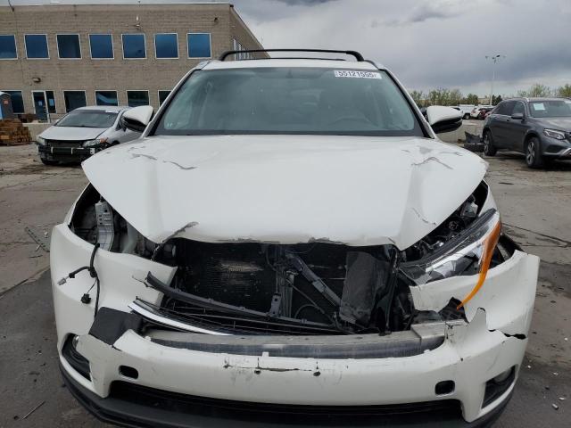 5TDJKRFH8FS216880 - 2015 TOYOTA HIGHLANDER XLE WHITE photo 5