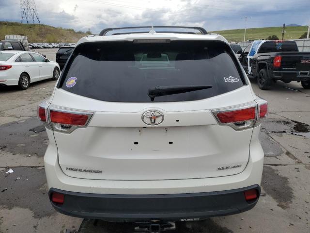 5TDJKRFH8FS216880 - 2015 TOYOTA HIGHLANDER XLE WHITE photo 6