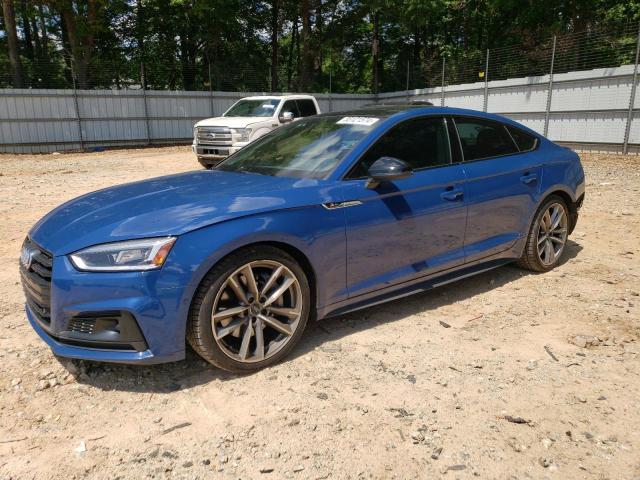 WAUFNCF52KA016419 - 2019 AUDI A5 PRESTIGE S-LINE BLUE photo 1