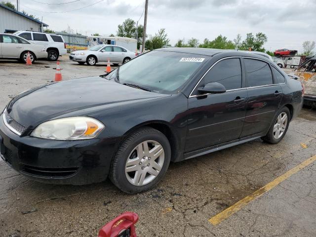 2G1WG5E33D1192538 - 2013 CHEVROLET IMPALA LT BLACK photo 1