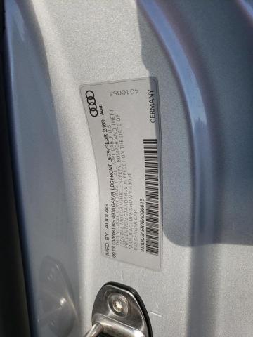 WAUCGAFR7EA026615 - 2014 AUDI S5 PREMIUM PLUS 银色 照片 12