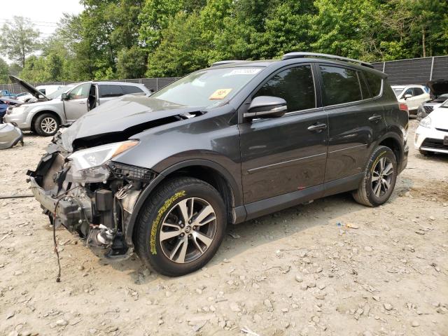 2T3RFREV0JW766130 - 2018 TOYOTA RAV4 ADVENTURE GRAY photo 1