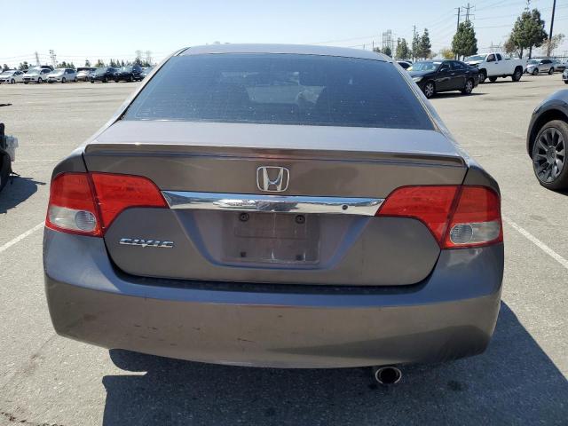 2HGFA1F60BH507831 - 2011 HONDA CIVIC LX-S Մոխրագույն լուսանկար 6