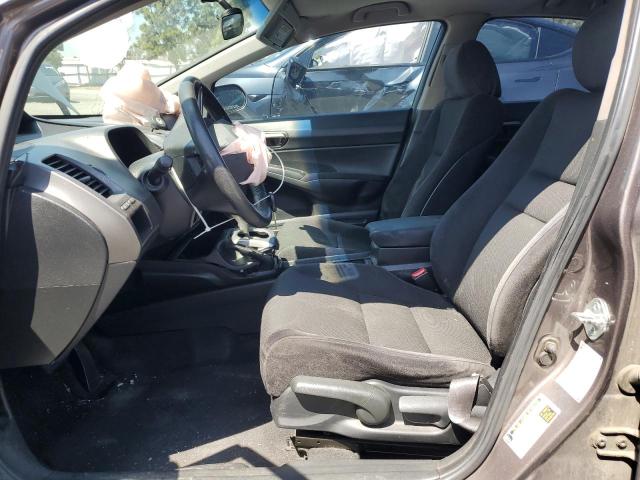 2HGFA1F60BH507831 - 2011 HONDA CIVIC LX-S Մոխրագույն լուսանկար 7