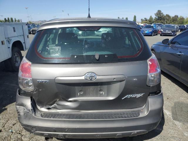 2T1KR32E88C704442 - 2008 TOYOTA COROLLA MA XR GRAY photo 6