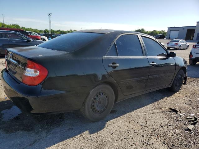 4T1BE32K62U080227 - 2002 TOYOTA CAMRY LE BLACK photo 3