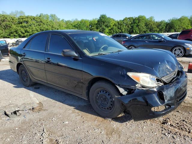 4T1BE32K62U080227 - 2002 TOYOTA CAMRY LE BLACK photo 4
