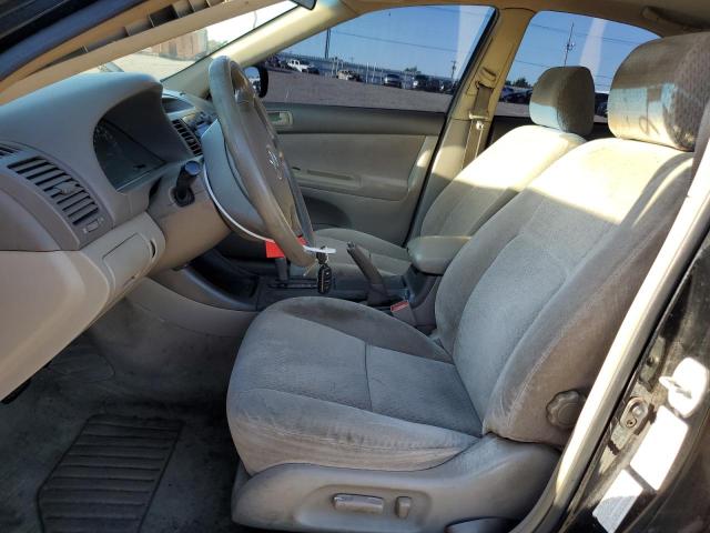 4T1BE32K62U080227 - 2002 TOYOTA CAMRY LE BLACK photo 7