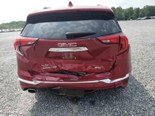 3GKALXEX7JL187725 - 2018 GMC TERRAIN DENALI RED photo 6