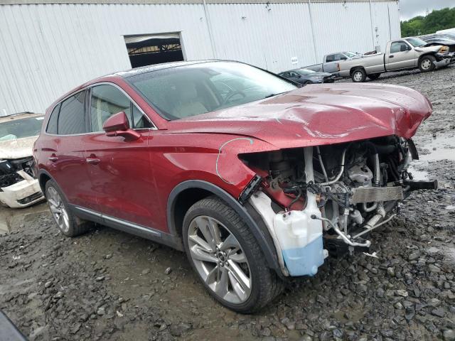 2LMPJ8LR5HBL32563 - 2017 LINCOLN MKX RESERVE Kırmızı fotoğraf 4