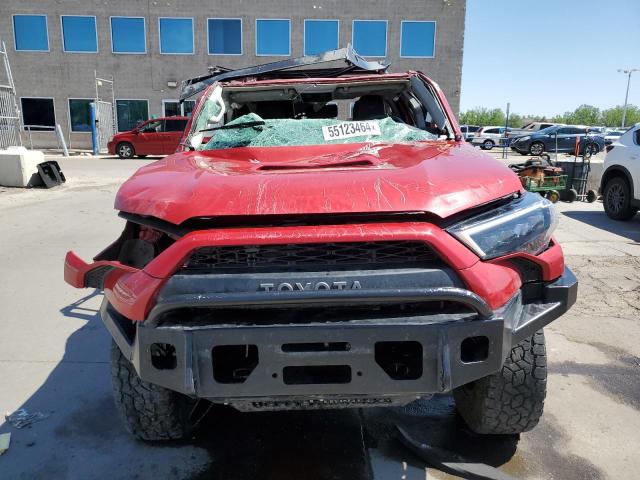 JTEBU5JR3J5566466 - 2018 TOYOTA 4RUNNER SR5/SR5 PREMIUM RED photo 5