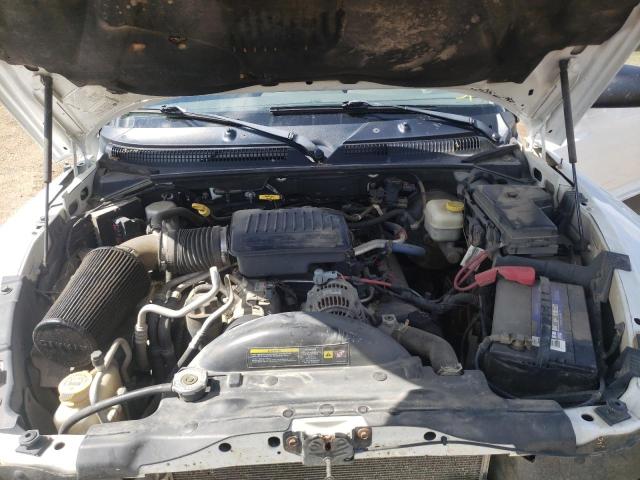 1D7HW48NX6S606420 - 2006 DODGE DAKOTA QUAD SLT WHITE photo 7