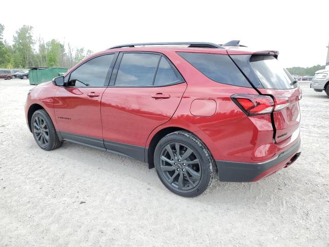 3GNAXWEG6PL164057 - 2023 CHEVROLET EQUINOX RS RED photo 2