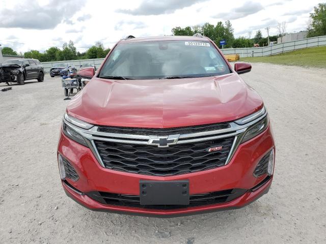 3GNAXWEG6PL164057 - 2023 CHEVROLET EQUINOX RS RED photo 5