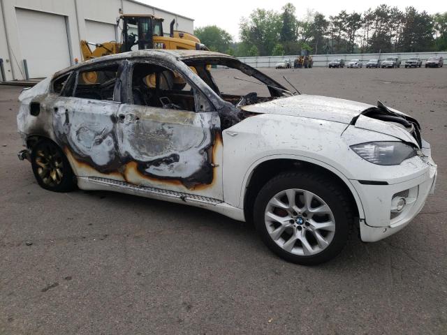 5UXFG83549LZ92598 - 2009 BMW X6 WHITE photo 4