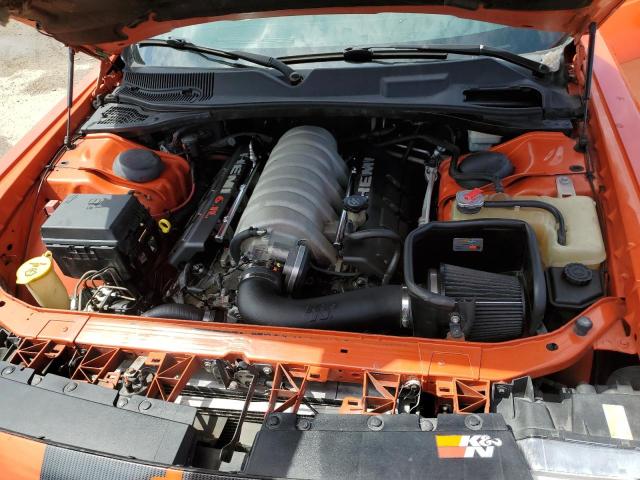 2B3LJ74W39H541751 - 2009 DODGE CHALLENGER SRT-8 ORANGE photo 11