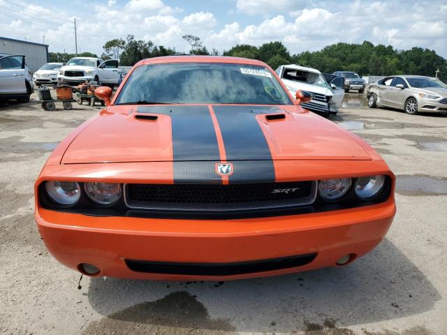 2B3LJ74W39H541751 - 2009 DODGE CHALLENGER SRT-8 ORANGE photo 5