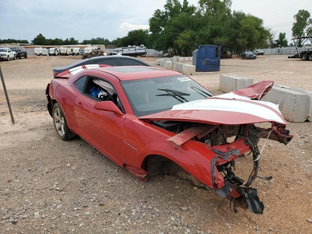 2G1FC1E30C9108003 - 2012 CHEVROLET CAMARO LT RED photo 4