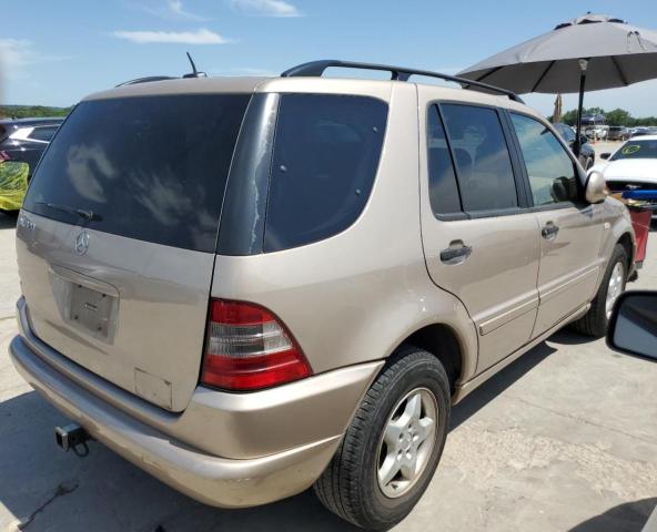 4JGAB54E71A254362 - 2001 MERCEDES-BENZ ML 320 SILVER photo 3