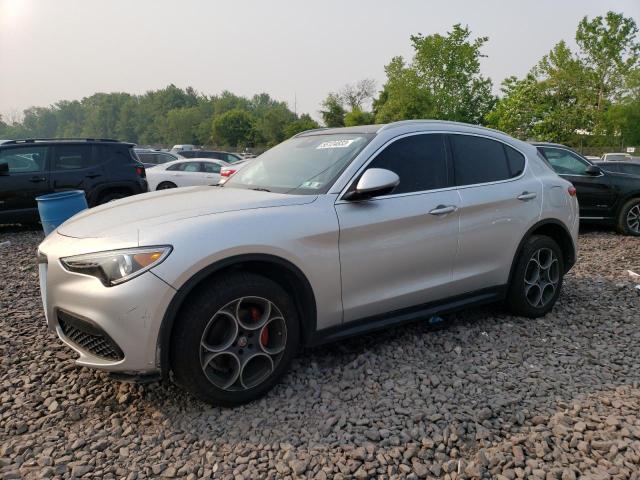 ZASFAKBN2J7B79654 - 2018 ALFA ROMEO STELVIO TI SILVER photo 1