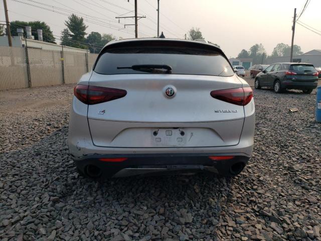 ZASFAKBN2J7B79654 - 2018 ALFA ROMEO STELVIO TI SILVER photo 6