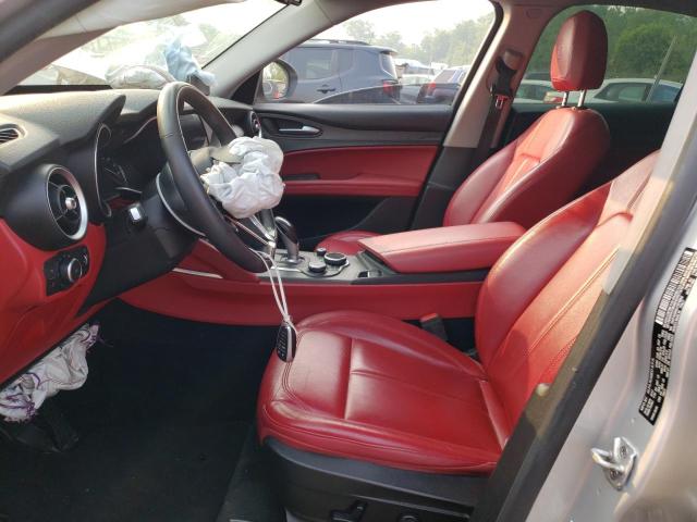 ZASFAKBN2J7B79654 - 2018 ALFA ROMEO STELVIO TI SILVER photo 7