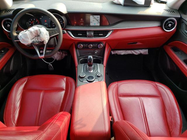 ZASFAKBN2J7B79654 - 2018 ALFA ROMEO STELVIO TI SILVER photo 8