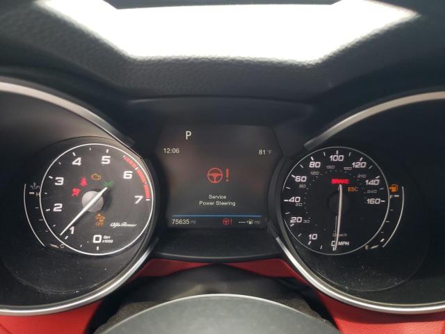 ZASFAKBN2J7B79654 - 2018 ALFA ROMEO STELVIO TI SILVER photo 9