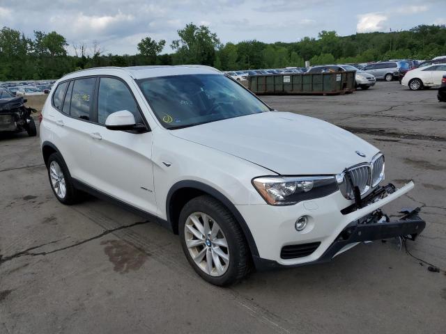 5UXWX9C31H0W79836 - 2017 BMW X3 XDRIVE28I WHITE photo 4