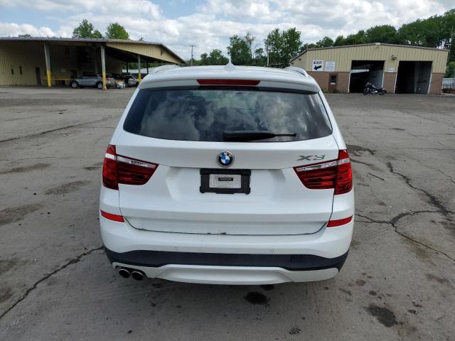 5UXWX9C31H0W79836 - 2017 BMW X3 XDRIVE28I WHITE photo 6