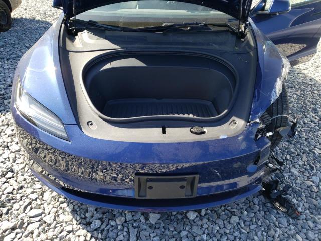 5YJ3E1EA0RF736232 - 2024 TESLA MODEL 3 BLUE photo 11