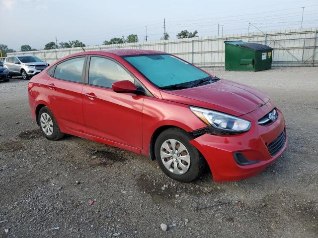 KMHCT4AEXFU933262 - 2015 HYUNDAI ACCENT GLS RED photo 4