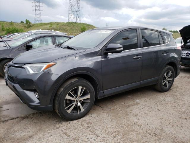 2T3RFREV4JW801462 - 2018 TOYOTA RAV4 ADVENTURE GRAY photo 1