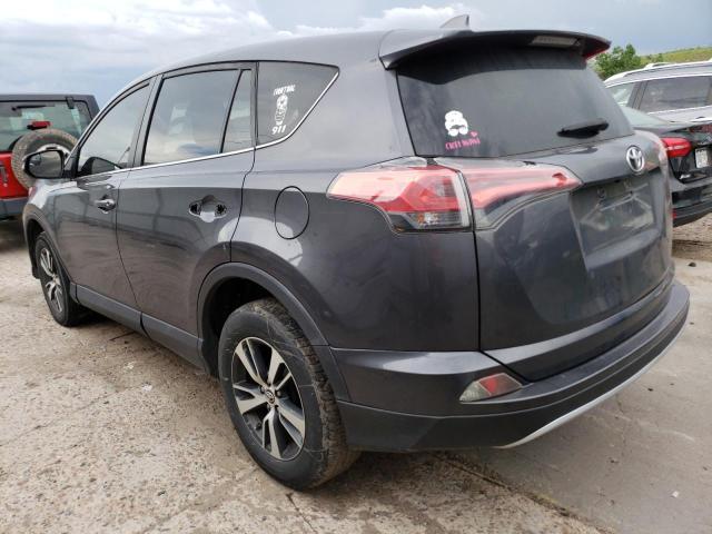 2T3RFREV4JW801462 - 2018 TOYOTA RAV4 ADVENTURE GRAY photo 2