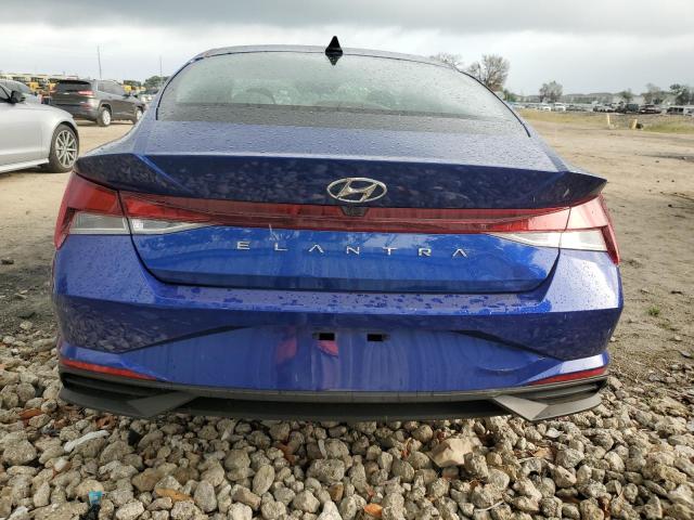 5NPLS4AG0PH100803 - 2023 HYUNDAI ELANTRA SEL BLUE photo 6