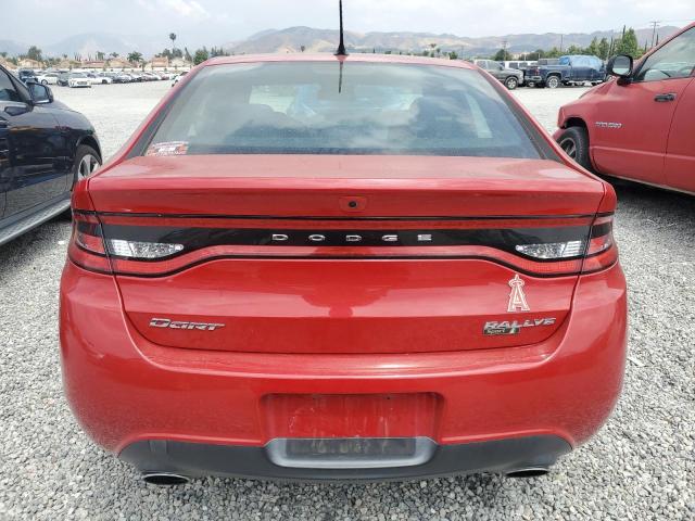 1C3CDFBBXGD540823 - 2016 DODGE DART SXT RED photo 6