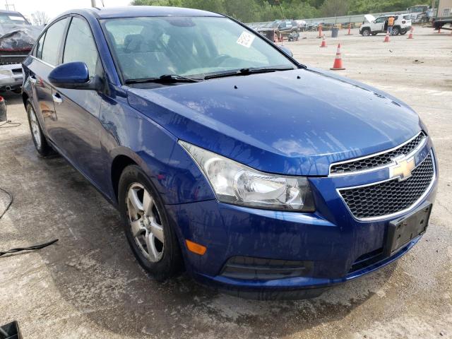 1G1PF5SC7C7402765 - 2012 CHEVROLET CRUZE LT BLUE photo 4