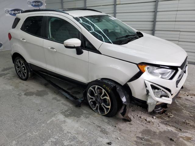 MAJ6P1UL3JC240729 - 2018 FORD ECOSPORT SE WHITE photo 4