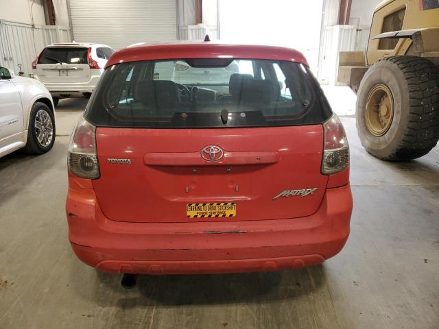 2T1KR32E05C383251 - 2005 TOYOTA COROLLA MA XR RED photo 6