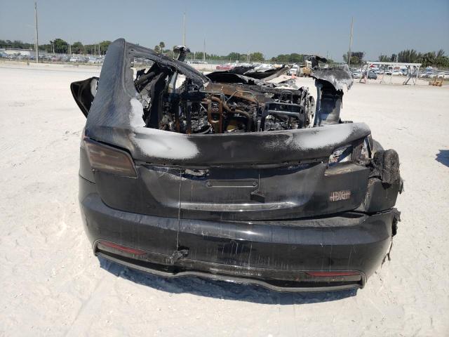 5YJSA1E69NF478743 - 2022 TESLA MODEL S Սև լուսանկար 6