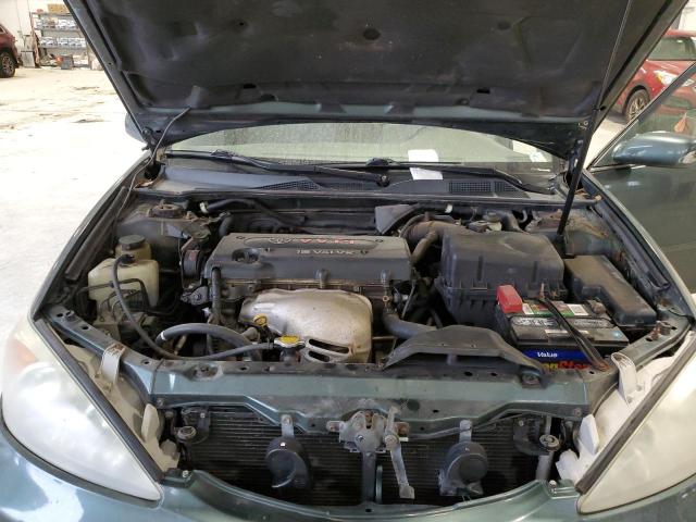 4T1BE32K83U182436 - 2003 TOYOTA CAMRY LE GREEN photo 11