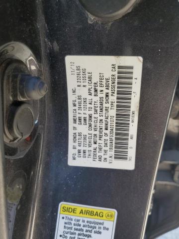 19UUA9F53DA001070 - 2013 ACURA TL TECH GRAY photo 12